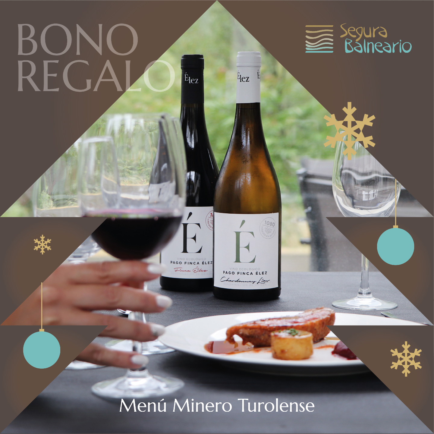 🎄🍷 Menú Minero Turolense · Sabor que se Regala 🥘✨
Una experiencia para quienes disfrutan de la vida a través del paladar:
🥂 Menú Degustación con recetas que honran la tierra
🍷🕯️Un regalo redondo para amantes de la buena mesa, la gastronomía local y las sobremesas que no tienen prisa.
La Navidad sabe mejor cuando sabe a Teruel. 🤎🌲
🎁 Bonos Regalo válidos 1 año — regala sabor, historia y momentos especiales, sujeto a disponibilidad.
🌐 segurabalneario.es | ☎️ 978 282 700
#MenúMinero #RegalosConSabor #NavidadGastronómica #SeguraBalneario #CuencasMineras #TeruelSabeBien #ExperienciasQueSeDisfrutan